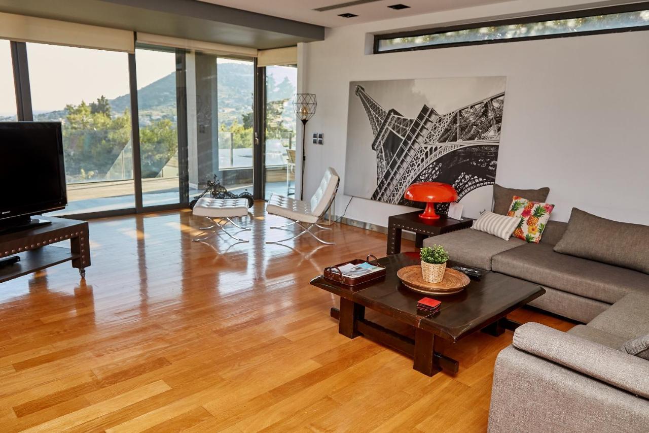 Magnificent, Deluxe Villa, Lagonisi, Athens Riviera Agios Nikolaos  外观 照片
